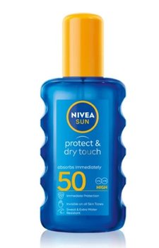 Nivea Sun, Protect & Dry Touch SPF50 Spray, 200ml - Nivea Sun