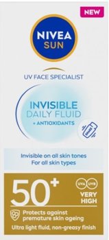 Nivea, UV Face Specialist Invisible Daily Fluid SPF50+, 40ml - Nivea