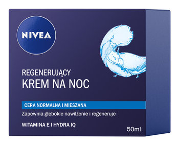 Nivea Visage, Aqua Effect, krem regenerujący na noc, 50 ml - Nivea