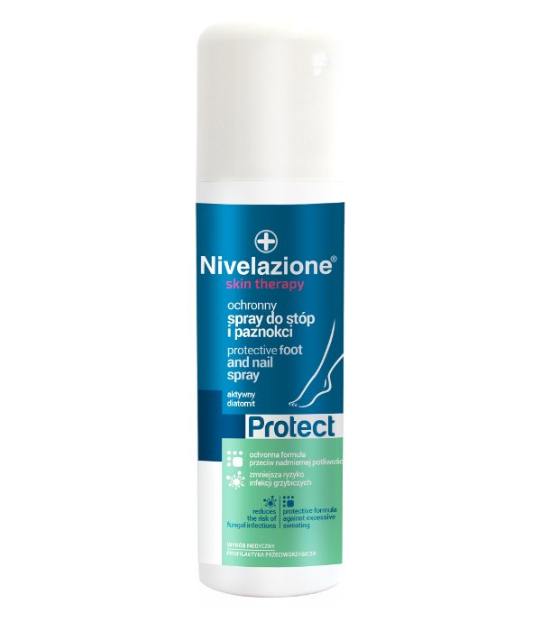 Nivelazione, Skin Therapy Protect, Ochronny spray do stóp i paznokci, 150 ml Sklep
