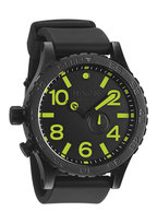 Nixon, 51-30 PU, All Black/Lum Nixon