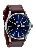 Nixon, Sentry Leather, Blue/Brown Nixon