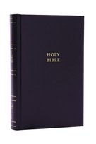 NKJV Personal Size Large Print Bible with 43, 000 Cross References,  Black Hardcover,  Red Letter,  Comfort Print Thomas Nelson