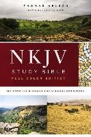 NKJV Study Bible, Hardcover, Full-Color, Red Letter Edition, Comfort Print: The Complete Resource for Studying God's Word - Nelson Thomas