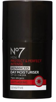 No7-Men Protect & Perfect, Intensywnie zaawansowany krem ​​nawilżający, 50ml - No7