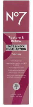 No7 Restore & Renew FACE & NECK MULTI ACTION Serum 50 ml - No7