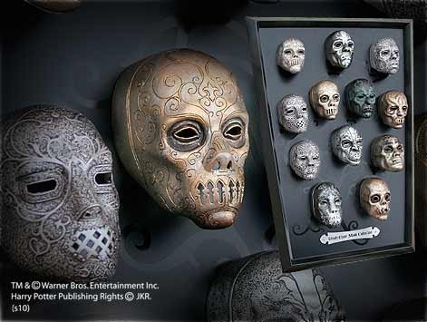 Noble Collection Noble Collection HARRY POTTER - Kolekcja masek śmierciożerców