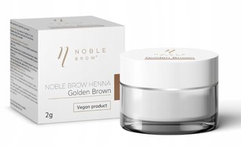 Noble Lashes, Henna pudrowa do brwi, Golden Brown - Project Lashes