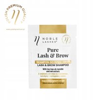 Noble Lashes szampon do rzęs i brwi w saszetce Noble Lashes