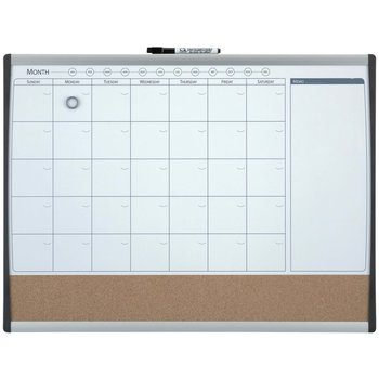 Nobo Magnetyczny organizer miesięczny na tablicy, 58,5x43 cm - Nobo