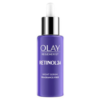Nocne serum, Olay, Retinol, 40 ml, fiolet/srebrny - Olay