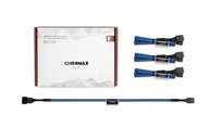 Noctua Chromax NA-SEC1.blue przedłużacz 4-Pin PWM 30cm 4 szt. Noctua