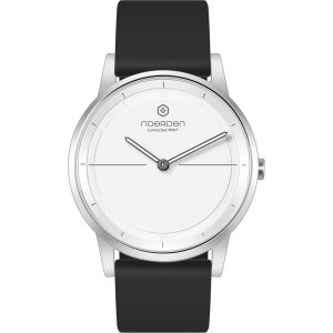 NOERDEN MATE2 – Biało-czarny – Silikon – Hybrydowy inteligentny zegarek – 40 mm - ASUS