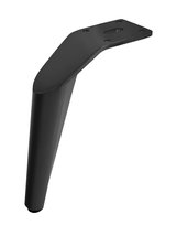 Noga meblowa SL018 CZARNY MAT Noga meblowa do kanapy łóżka SL018 H170 CZARNA MATOWA wytrzymała loft pod szafkę