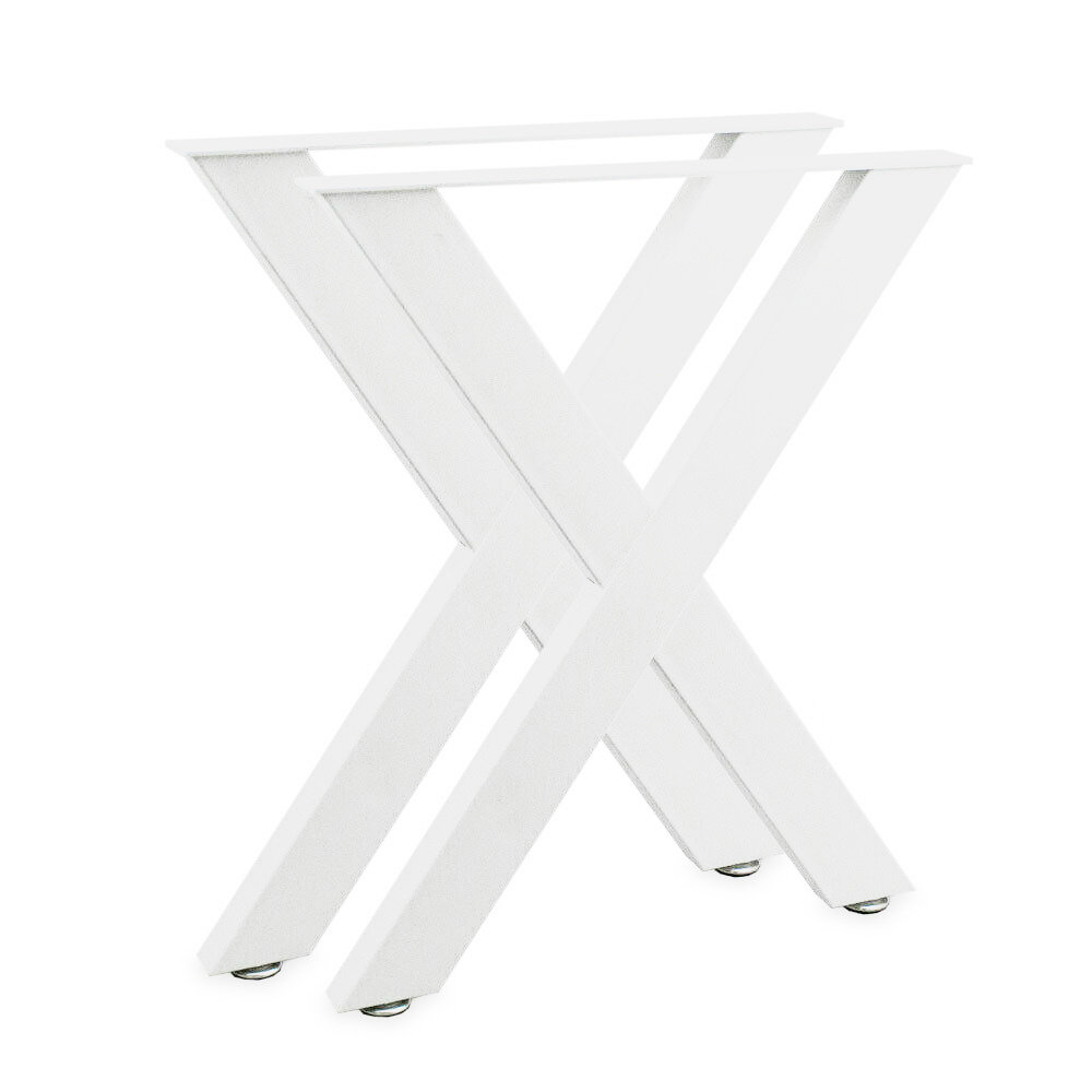 Фото - Інші меблі Bituxx Nogi do stołu w kształcie X 72x60cm stalowe do biurka 