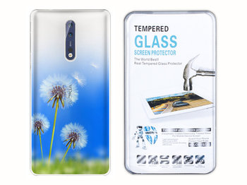 Nokia 8 Etui Gradient Nadruk Kreatui + Szkło 9H - Kreatui