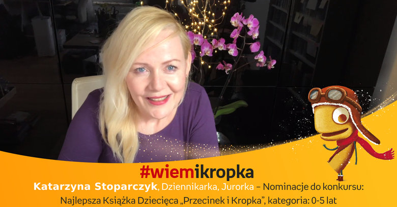 Nominacje do konkursu: Najlepsza Książka Dziecięca „Przecinek i Kropka”, kategoria: 0-5 lat