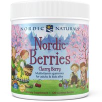 Nordic Berries suplement diety dla dzieci 120 żelek wiśniowych Nordic Naturals
