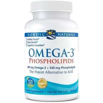 Nordic Naturals Omega-3 Phospholipids 500mg Suplement diety, 60 kaps. miękkich - Nordic Naturals