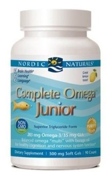 Nordic Naturals, suplement diety Complete Omega Junior, 90 żelek  - Nordic Naturals