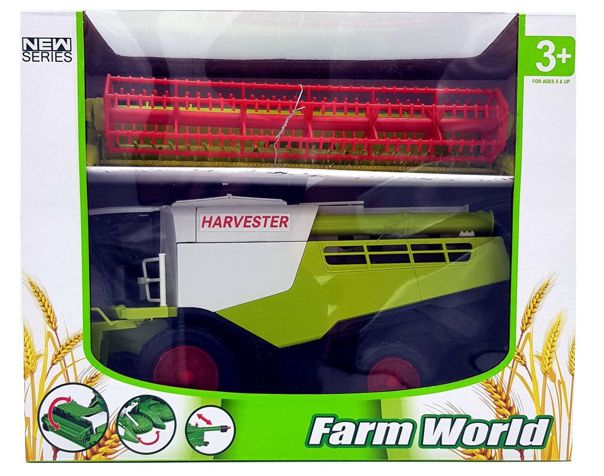 Zdjęcia - Auto dla dzieci Harvester Norimpex, Kombajn Zbożowy Ruchome Elementy Napęd Traktor 