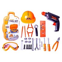 Norimpex, Narzędzia W Walizce, Kask, Okulary, Wiertarka, Wiertło, Śrubokręt, Caddy, 1006699