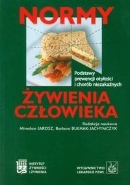 Normy żywienia człowieka - Mirosław Jarosz | Książka w Empik
