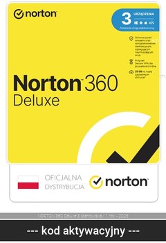 NORTON 360 Deluxe 3 stanowiska / 1 rok - 2026 - Norton