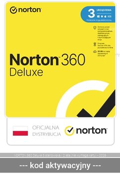 NORTON 360 Deluxe 3 stanowiska / 2 lata (nie wymaga karty) - 2026 - Norton