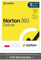 NORTON 360 Deluxe 5 stanowiska / 2 lata (nie wymaga karty) - 2026 Norton