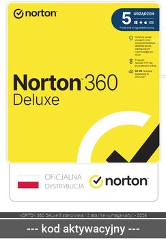 NORTON 360 Deluxe 5 stanowiska / 2 lata (nie wymaga karty) - 2026 - Norton