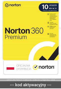 NORTON 360 Premium 10 stanowisk / 3 lata (nie wymaga karty) - 2026 - Norton