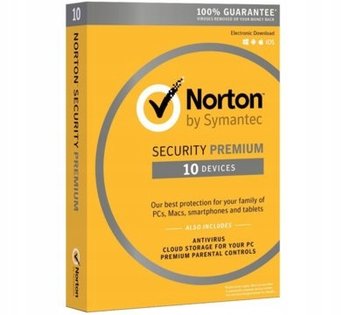 Norton Security Deluxe 10 Urządzenia 1 Rok - Norton