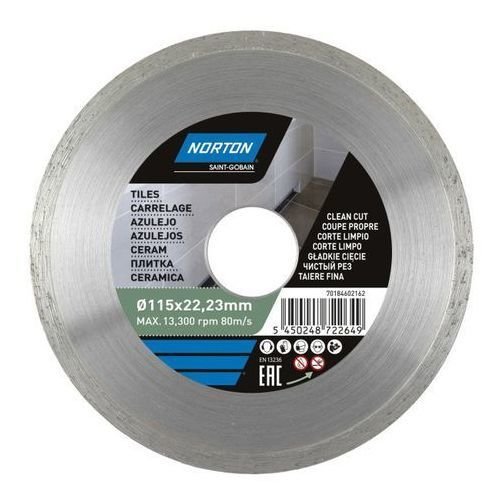 NORTON TARCZA D.CERAMIC TILES 125mm