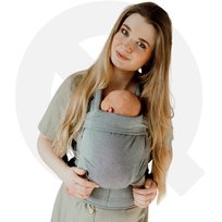 Nosidełko regulowane QUSY Mini 2.0 - Silver Dust + pady od 0-24 mce