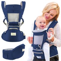 Nosidełko Wielofunkcyjne 8W1+ Siedzisko Biodrowe Granatowy