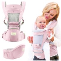 Nosidełko Wielofunkcyjne 8W1+ Siedzisko Biodrowe Różowy