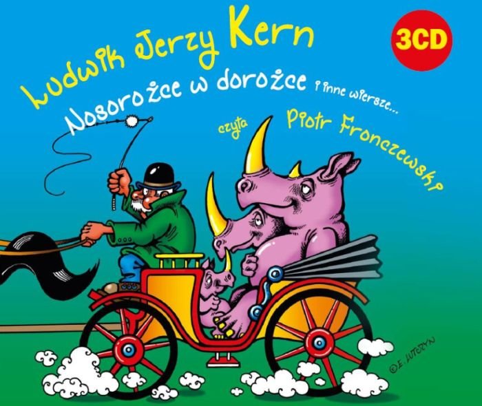 Ludwik Jerzy Kern Wiersz Gitara Nosorożce w dorożce i inne wiersze - Kern Ludwik Jerzy | Książka w