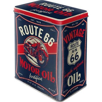 Nostalgic-Art Merchandising Gmb, Puszka L Route 66 Motor Oil - Nostalgic-Art Merchandising Gmb