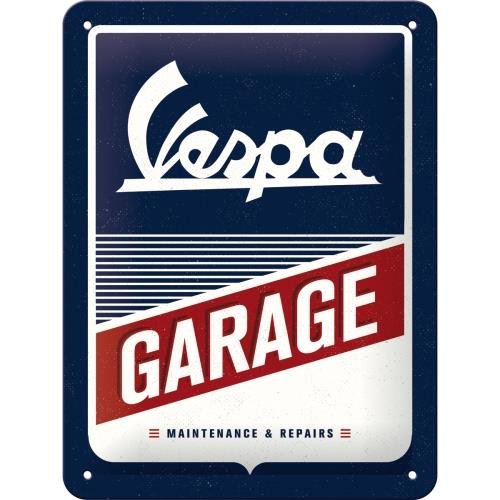 Nostalgic-Art Merchandising Gmb, Szyld 15x20 cm Vespa Garage