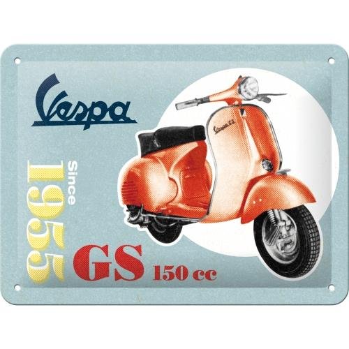 Nostalgic-Art Merchandising Gmb, Szyld 15x20 cm Vespa GS 150