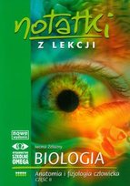 Notatki z lekcji. Biologia. Anatomia i fizjologia człowieka. Część 2 Żelazny Iwona