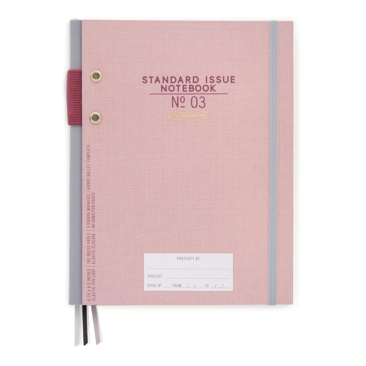Zdjęcia - Planner Notatnik 192 Strony 'Standard Issue Jbe86 - Dusty Pink' | Designworks Ink