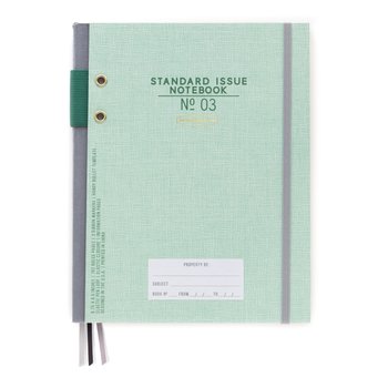Notatnik 192 Strony 'Standard Issue Jbe86 - Green' | Designworks Ink - DESIGNWORKS INK