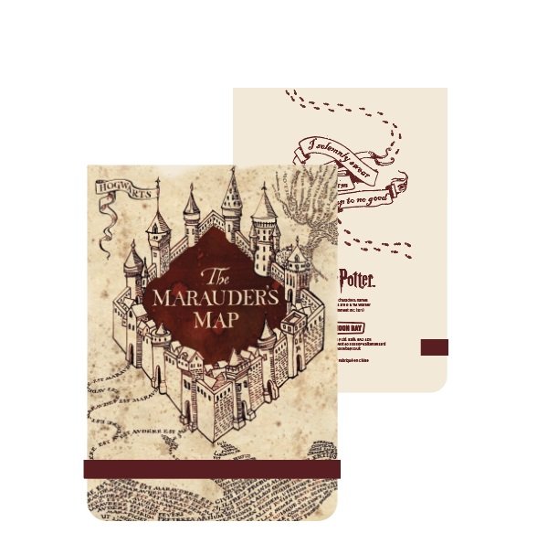 Grupo Erik Notatnik Harry Potter Mapa Marauderów