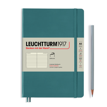 Notatnik Leuchtturm1917 Medium, notatnik w linie, A5, Rising Colours Stone Blue - Leuchtturm