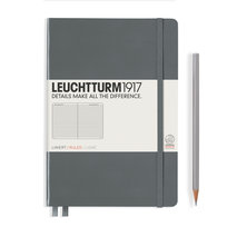 Notatnik Leuchtturm1917 Medium, notes w linie, A5, antracytowy Leuchtturm