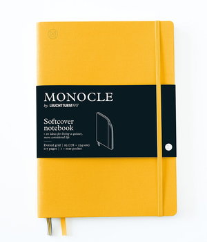 Notatnik Monocle by Leuchtturm1917 Composition B5, Miękka Oprawa, Kropki, Żółty - Inna marka