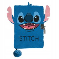 notatnik pamiętnik puchaty z uszami kudłacz z kłódką LILO I STITCH Paso