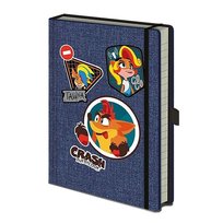 Notatnik premium Crash Bandicoot 4, A5, Double Denim MaxiProfi